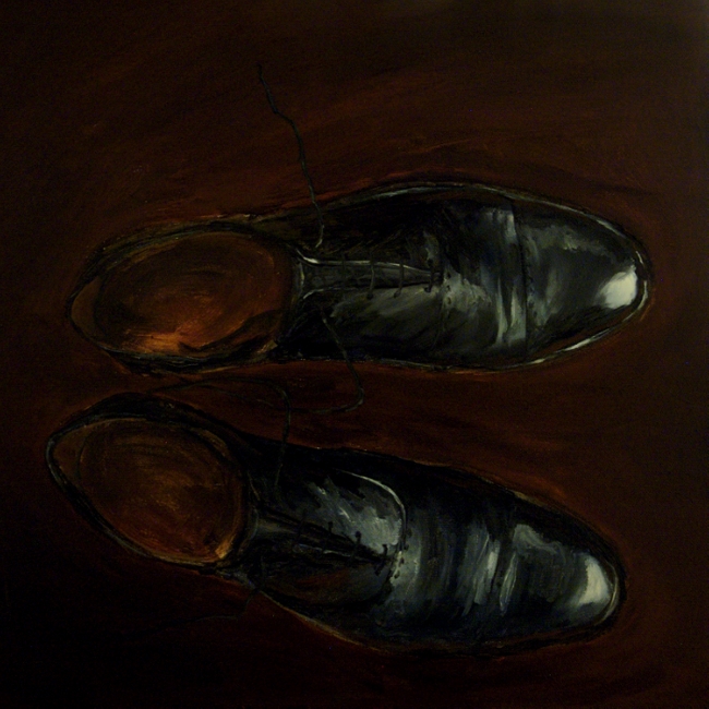 Black Shoes Painting