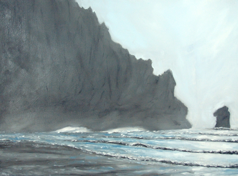 Morro Bay painting