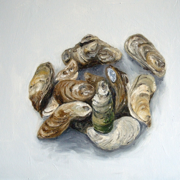 Oysters painting