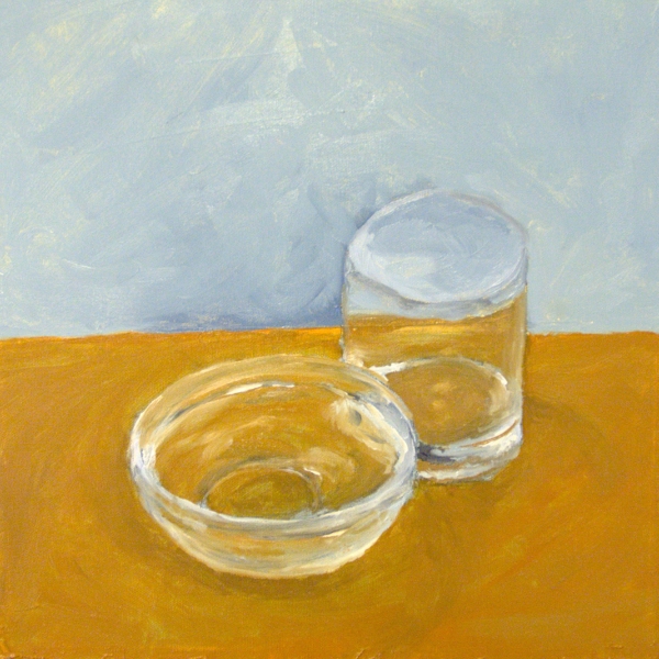 Bowl and Glass painting