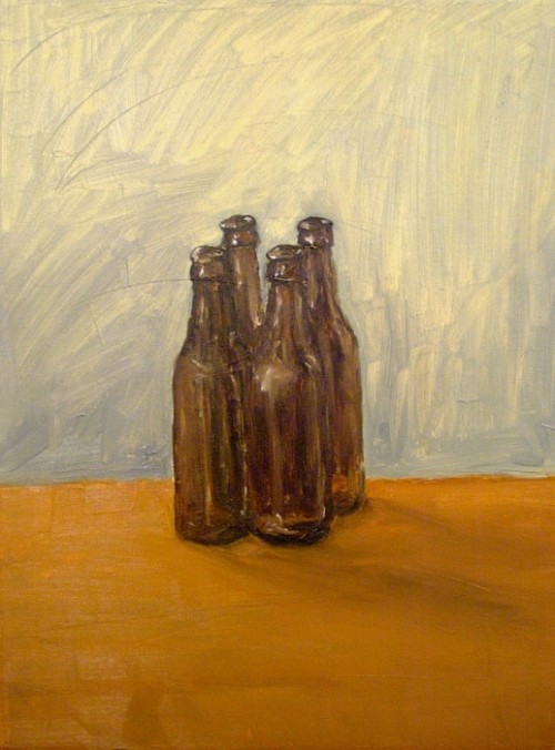 Bottles painting