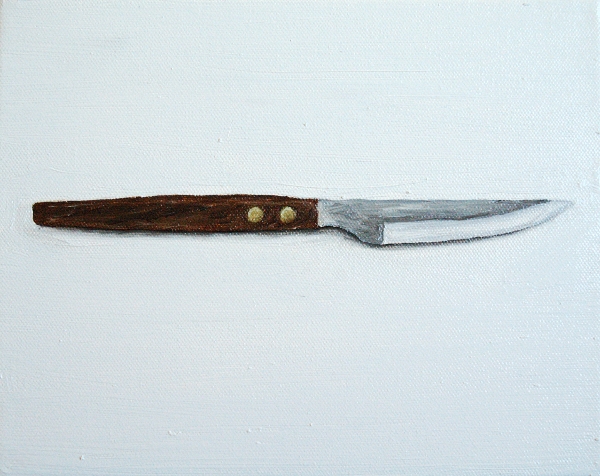 Steak Knife painting