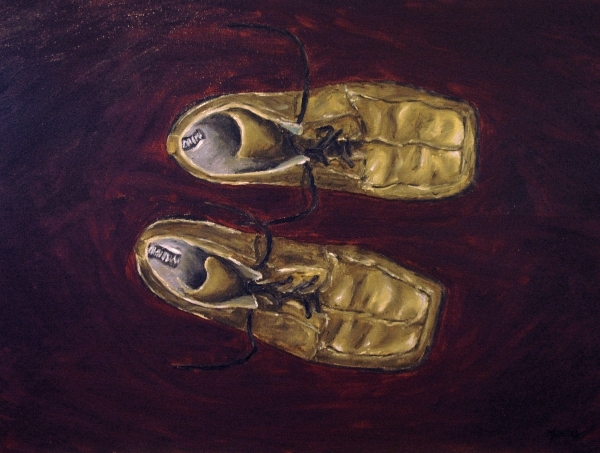 Joey's Boots painting