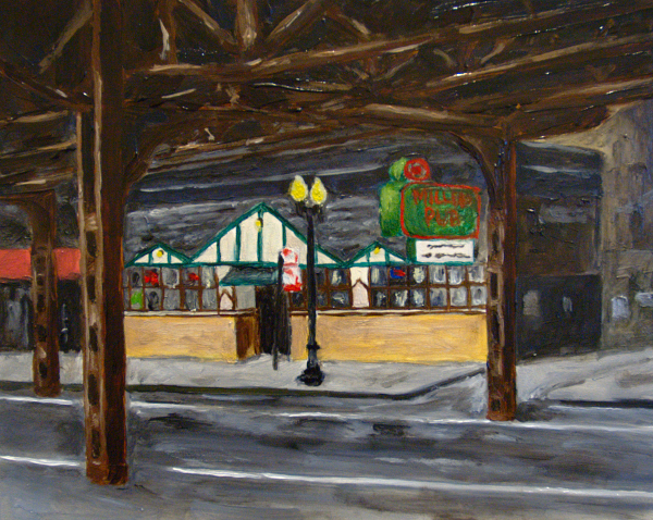 Miller's Pub painting