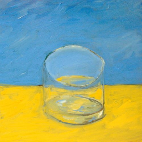 Glass of Water painting